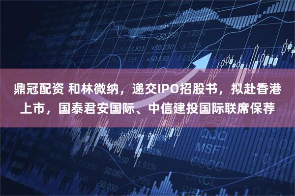 鼎冠配资 和林微纳，递交IPO招股书，拟赴香港上市，国泰君安国际、中信建投国际联席保荐