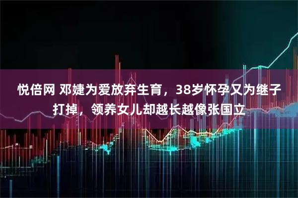悦倍网 邓婕为爱放弃生育，38岁怀孕又为继子打掉，领养女儿却越长越像张国立